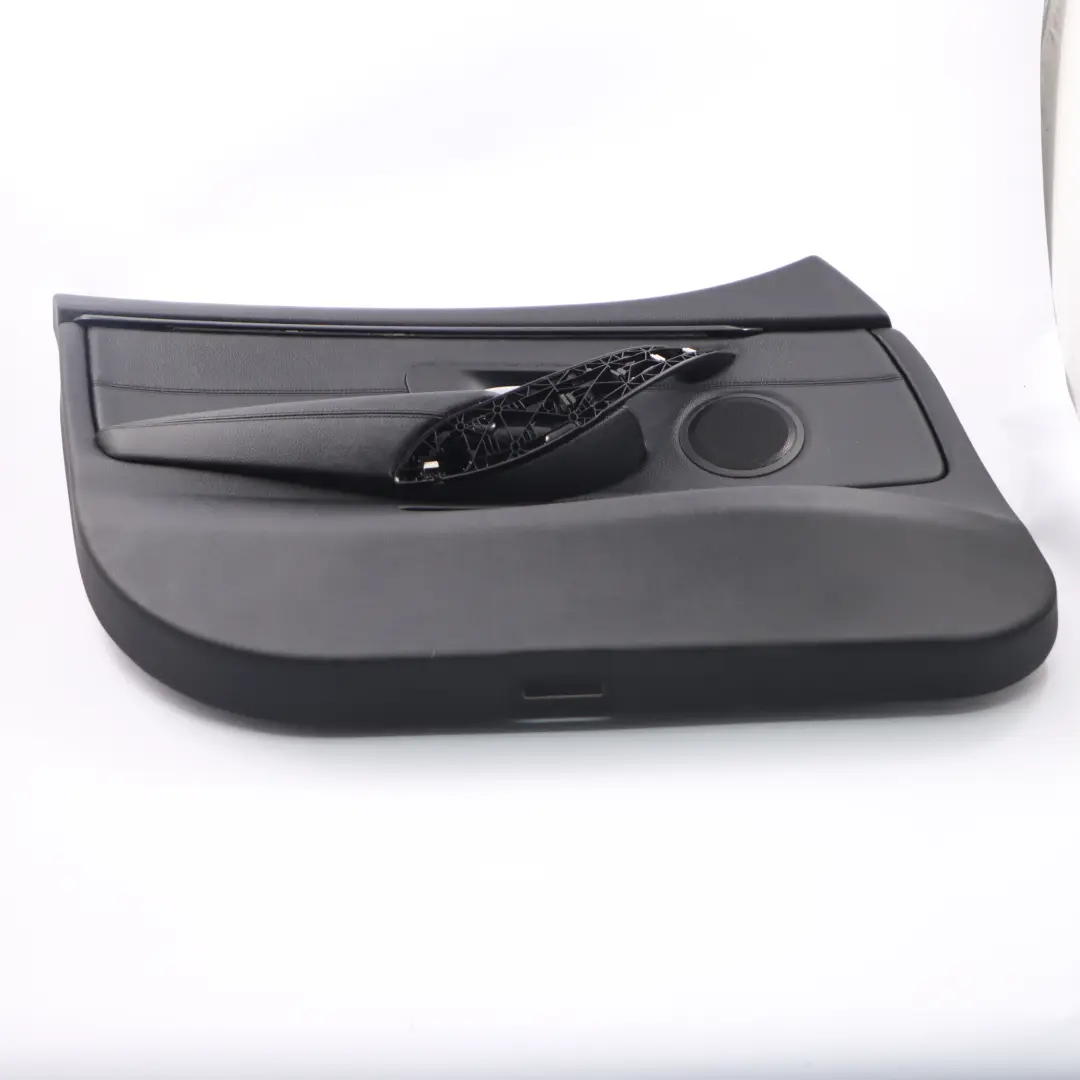 Scheda Porta Anteriore Sinistra Fodera Rivestimento Pelle Nera per BMW F36 LCI con numero di parte 7347161 BMW F36 LCI Scheda Porta Anteriore Sinistra Fodera Rivestimento Pelle Nera - SKU 7347161-1 - Numero di parte 7347161