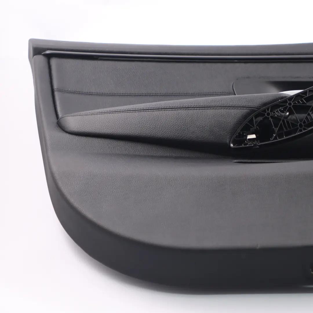 BMW F36 LCI Door Card Front Left N/S Lining Trim Panel Black Leather - SKU 7347161-1 - Part number 7347161