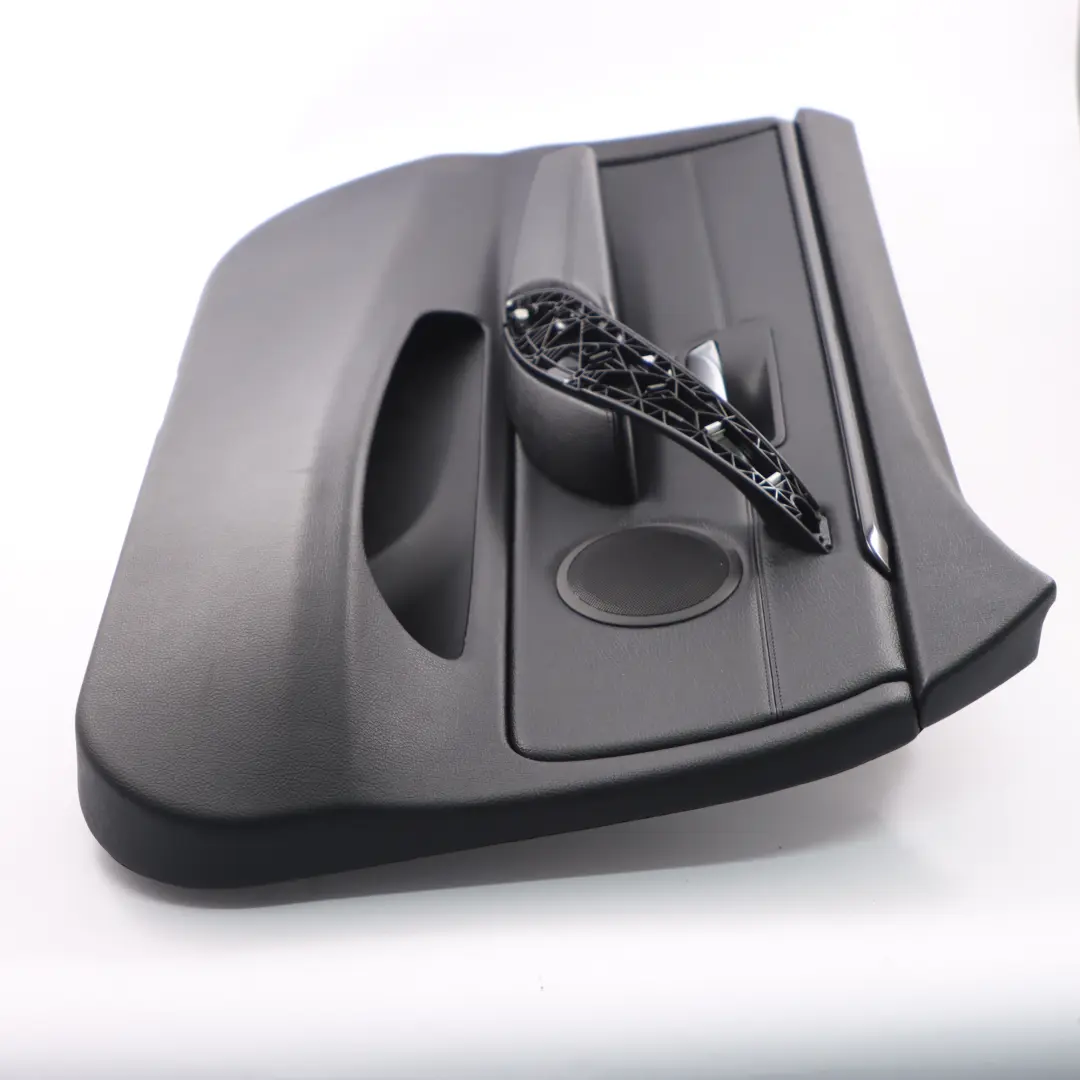 BMW F36 LCI Carte de Porte Avant Gauche Garniture Panneau Cuir Noir - SKU 7347161-1 - Numéro de pièce 7347161