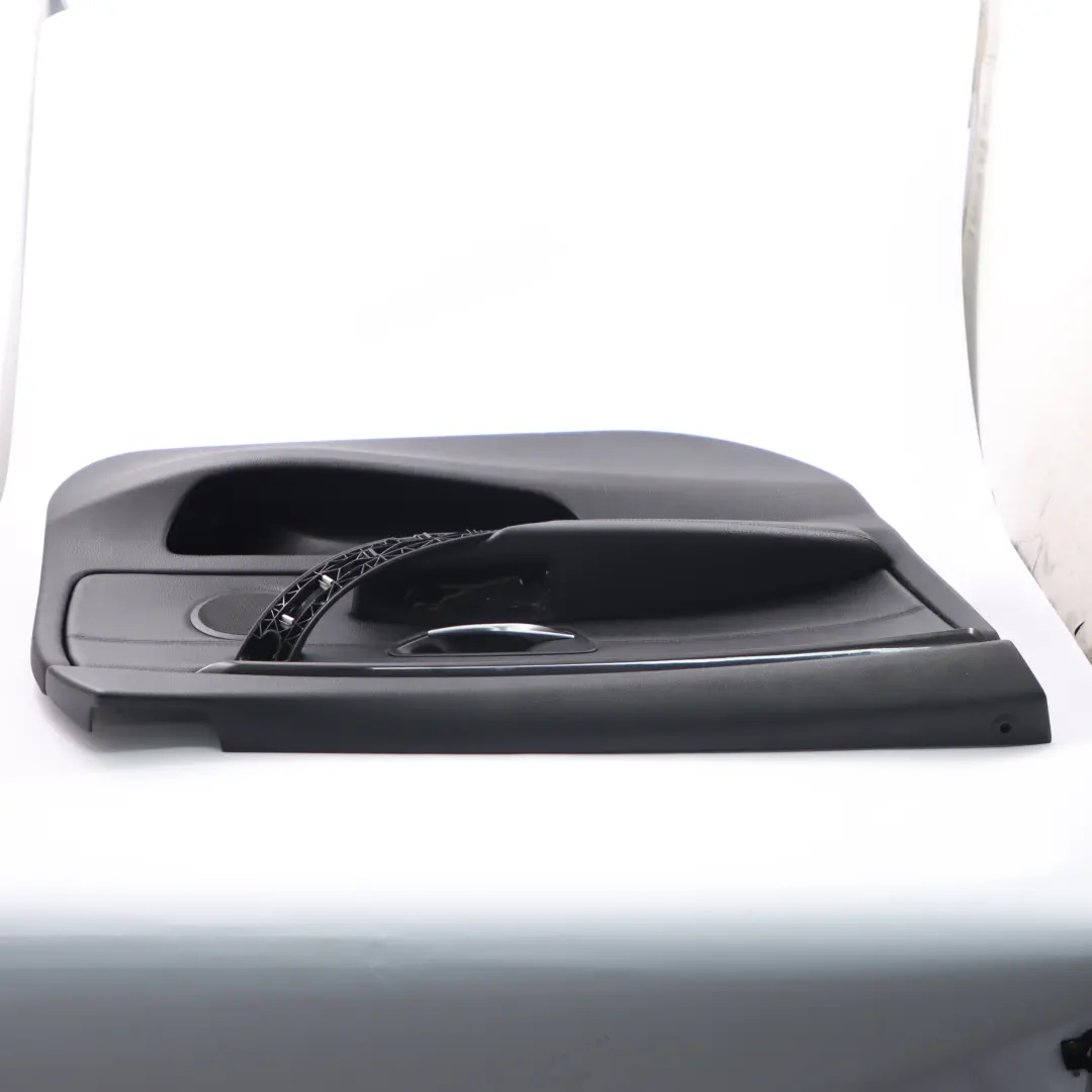 BMW F36 LCI Türkarte vorne links Verkleidung Verkleidungstafel Schwarz Leder - SKU 7347161-1 - Teilenummer 7347161