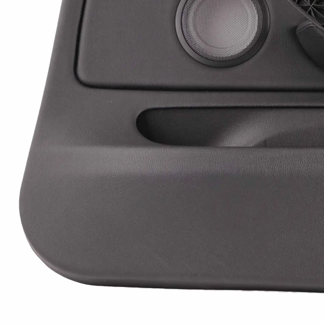 Tarjeta de Puerta Delantera Derecha Forro Panel Negro Cuero Tira Azul para BMW F36 con número de pieza 7347162 BMW F36 Tarjeta de Puerta Delantera Derecha Forro Panel Negro Cuero Tira Azul - SKU 7347162 - Número de pieza 7347162