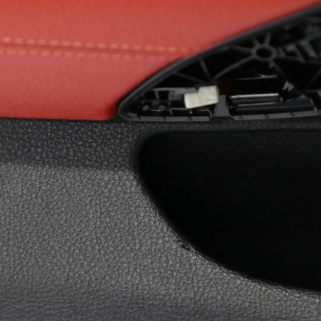 Door Card Front Left N/S Lining Trim Panel Red Leather to BMW F36 with Part number 7347169 BMW F36 Door Card Front Left N/S Lining Trim Panel Red Leather - SKU 7347169-1 - Part number 7347169