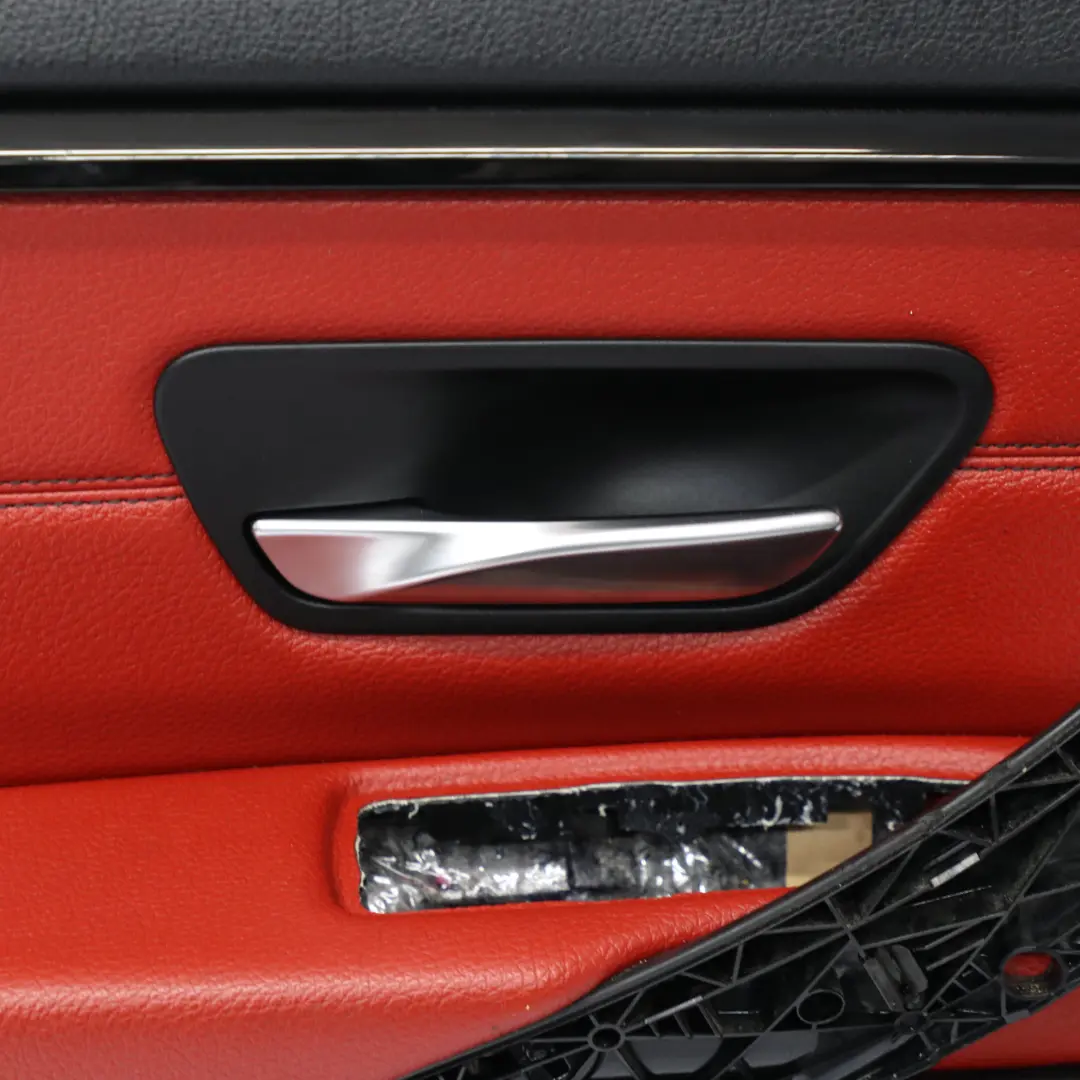BMW F36 Door Card Front Left N/S Lining Trim Panel Red Leather - SKU 7347169-1 - Part number 7347169