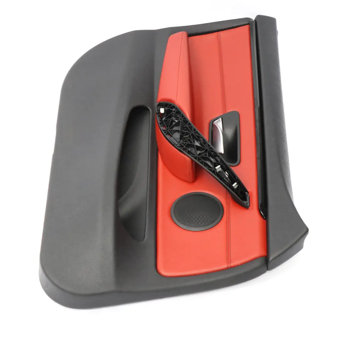 BMW F36 Tarjeta de Puerta Delantera Izquierda Forro Panel Cuero Rojo - SKU 7347169-1 - Número de pieza 7347169