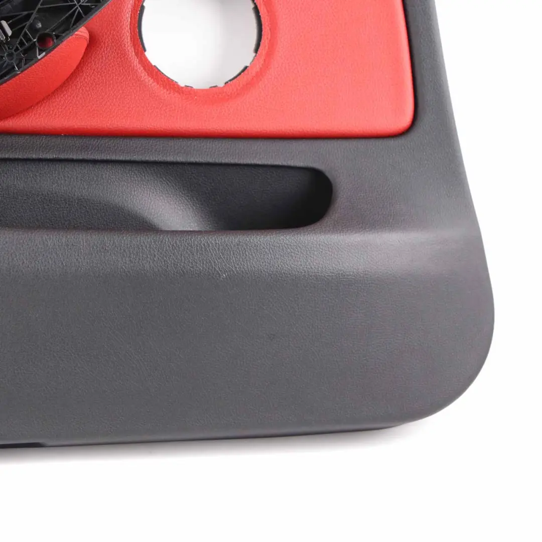 Door Card Front Left N/S Lining Trim Panel Red Leather to BMW F36 LCI with Part number 7347169 BMW F36 LCI Door Card Front Left N/S Lining Trim Panel Red Leather - SKU 7347169 - Part number 7347169