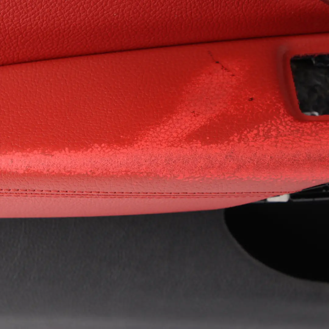 BMW F36 LCI Door Card Front Left N/S Lining Trim Panel Red Leather - SKU 7347169 - Part number 7347169