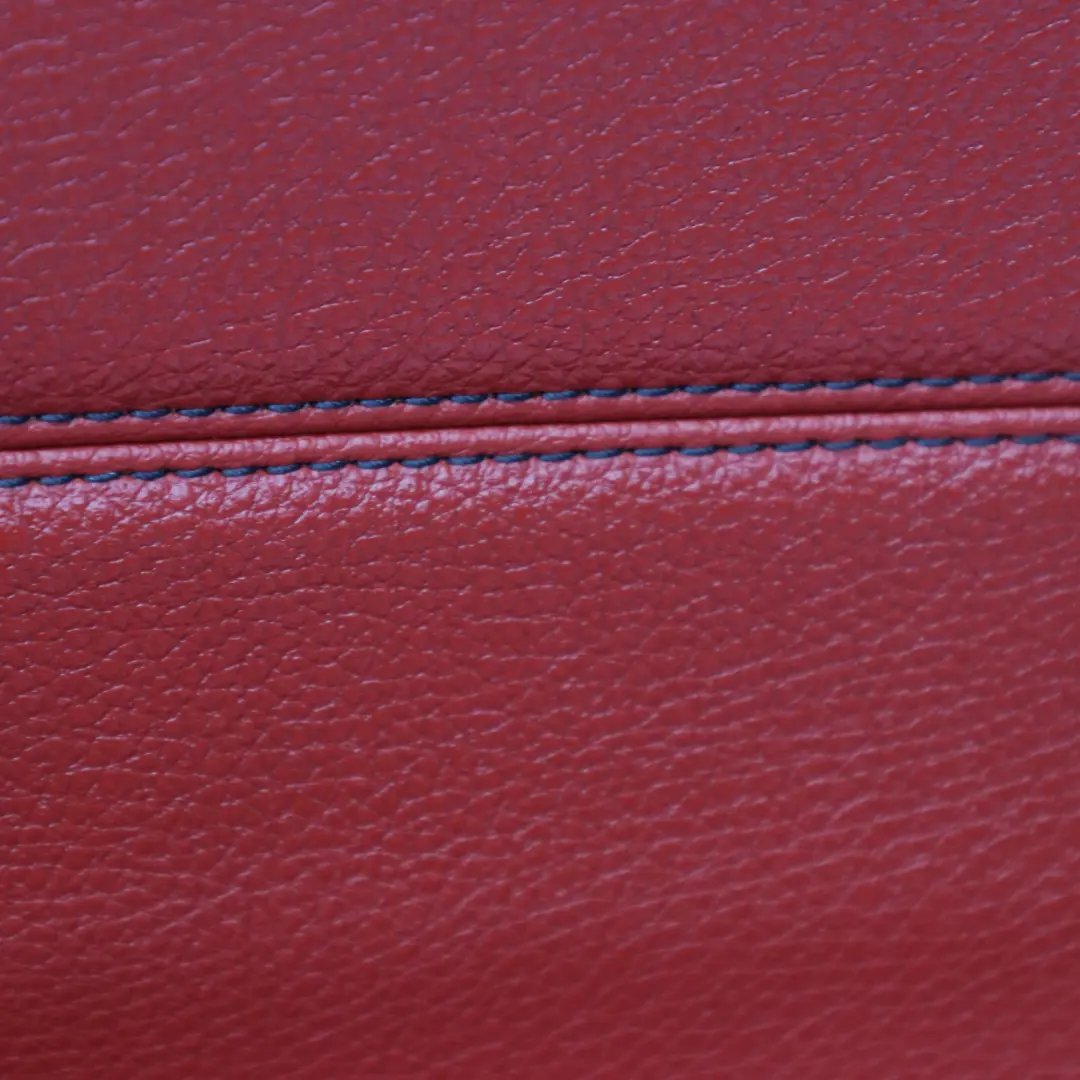 Türkarte vorne rechts Verkleidung Verkleidung Panel rot Leder BMW F36 - SKU 7347170-1 - Teilenummer 7347170