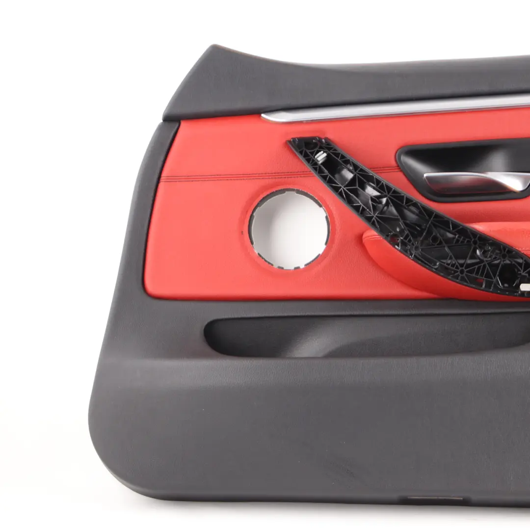 Door Card Front Right O/S Lining Trim Panel Red Leather to BMW F36 LCI with Part number 7347170 BMW F36 LCI Door Card Front Right O/S Lining Trim Panel Red Leather - SKU 7347170 - Part number 7347170