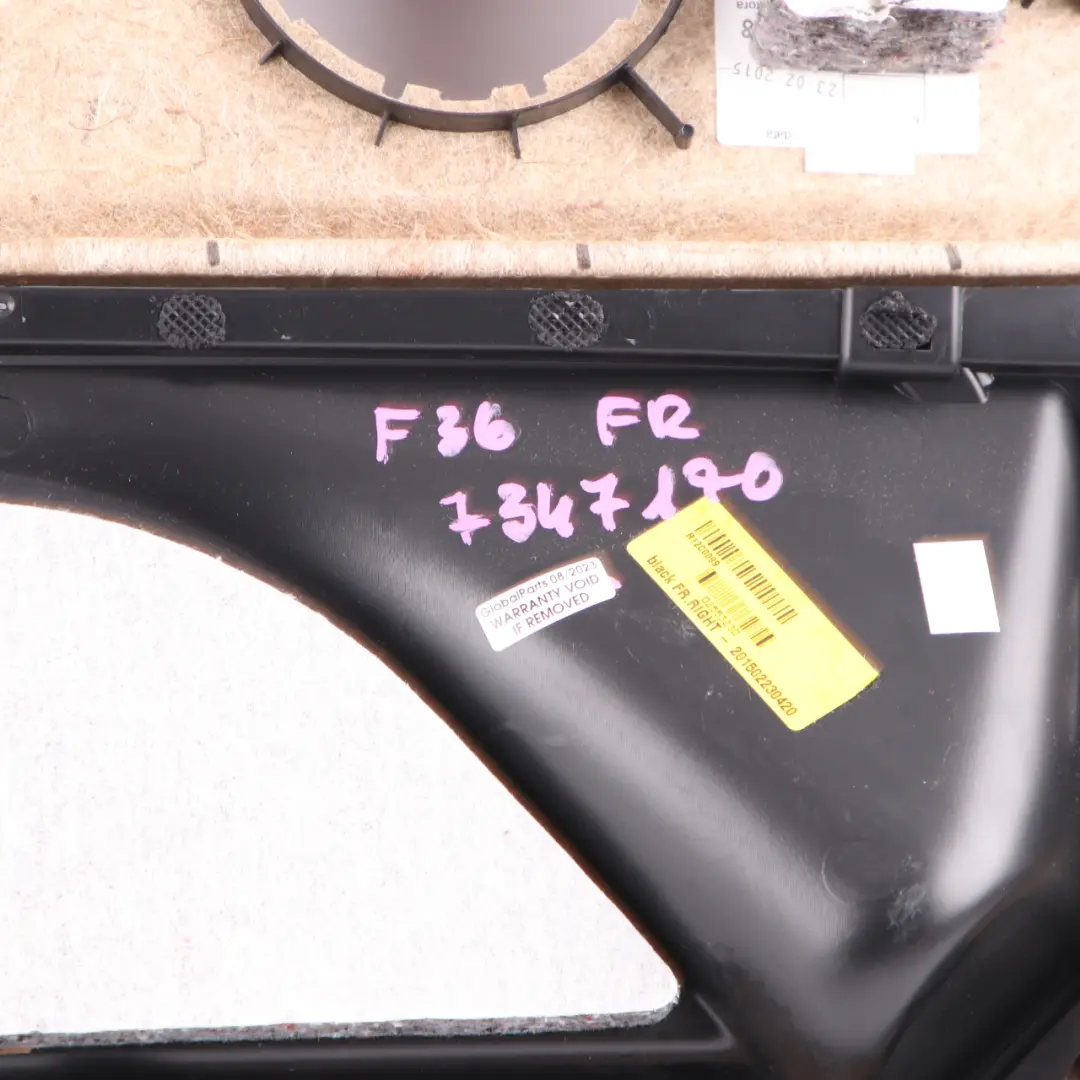 Door Card Front Right O/S Lining Trim Panel Red Leather to BMW F36 LCI with Part number 7347170 BMW F36 LCI Door Card Front Right O/S Lining Trim Panel Red Leather - SKU 7347170 - Part number 7347170