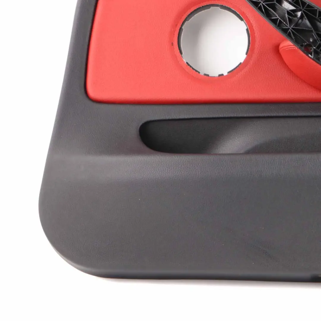 BMW F36 LCI Door Card Front Right O/S Lining Trim Panel Red Leather - SKU 7347170 - Part number 7347170