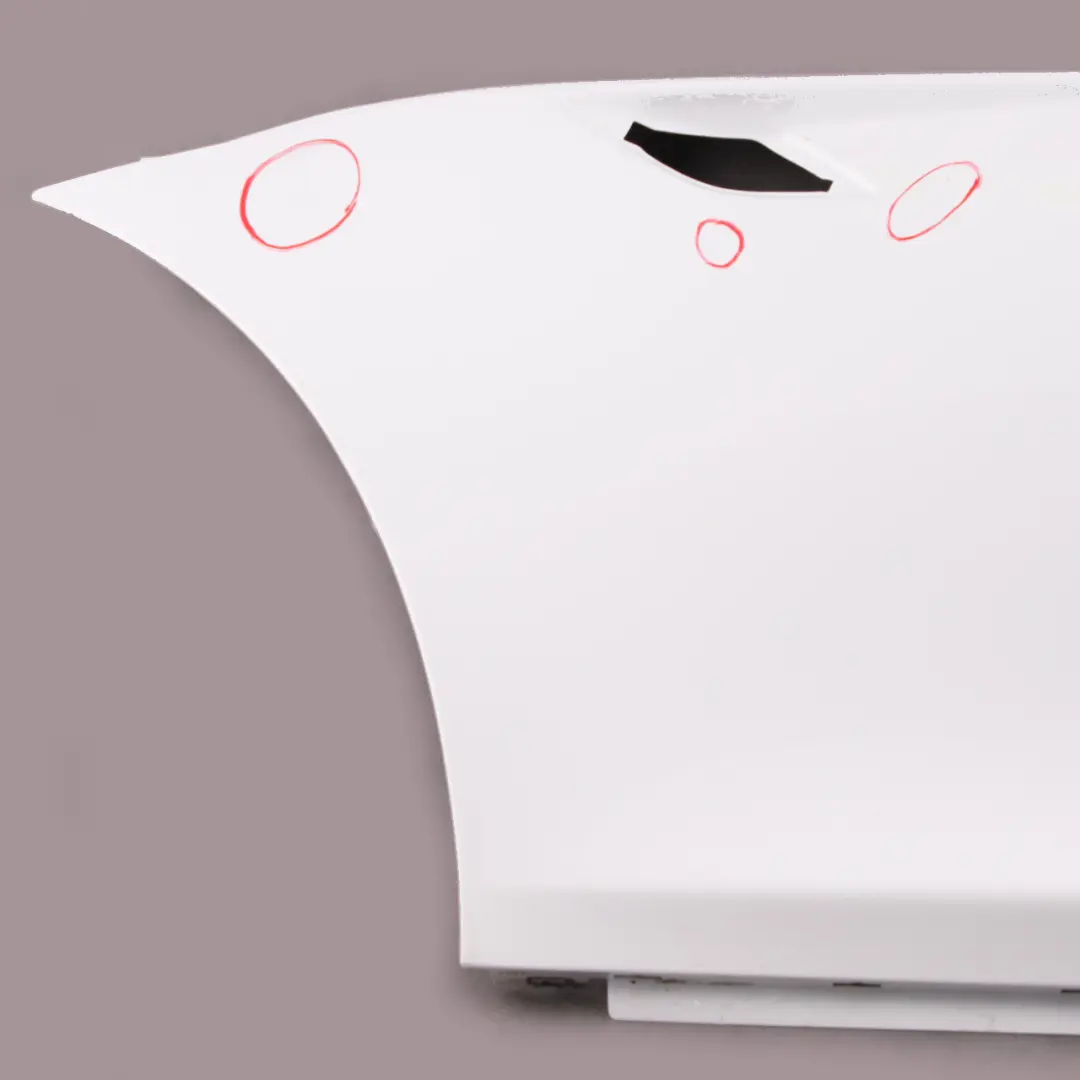 Side Wing Panel Front Left N/S Fender Alpinweiss Alpine White - 300 to BMW Z4 E89 with Part number 7347285 BMW Z4 E89 Side Wing Panel Front Left N/S Fender Alpinweiss Alpine White - 300 - SKU 7347285-AW - Part number 7347285