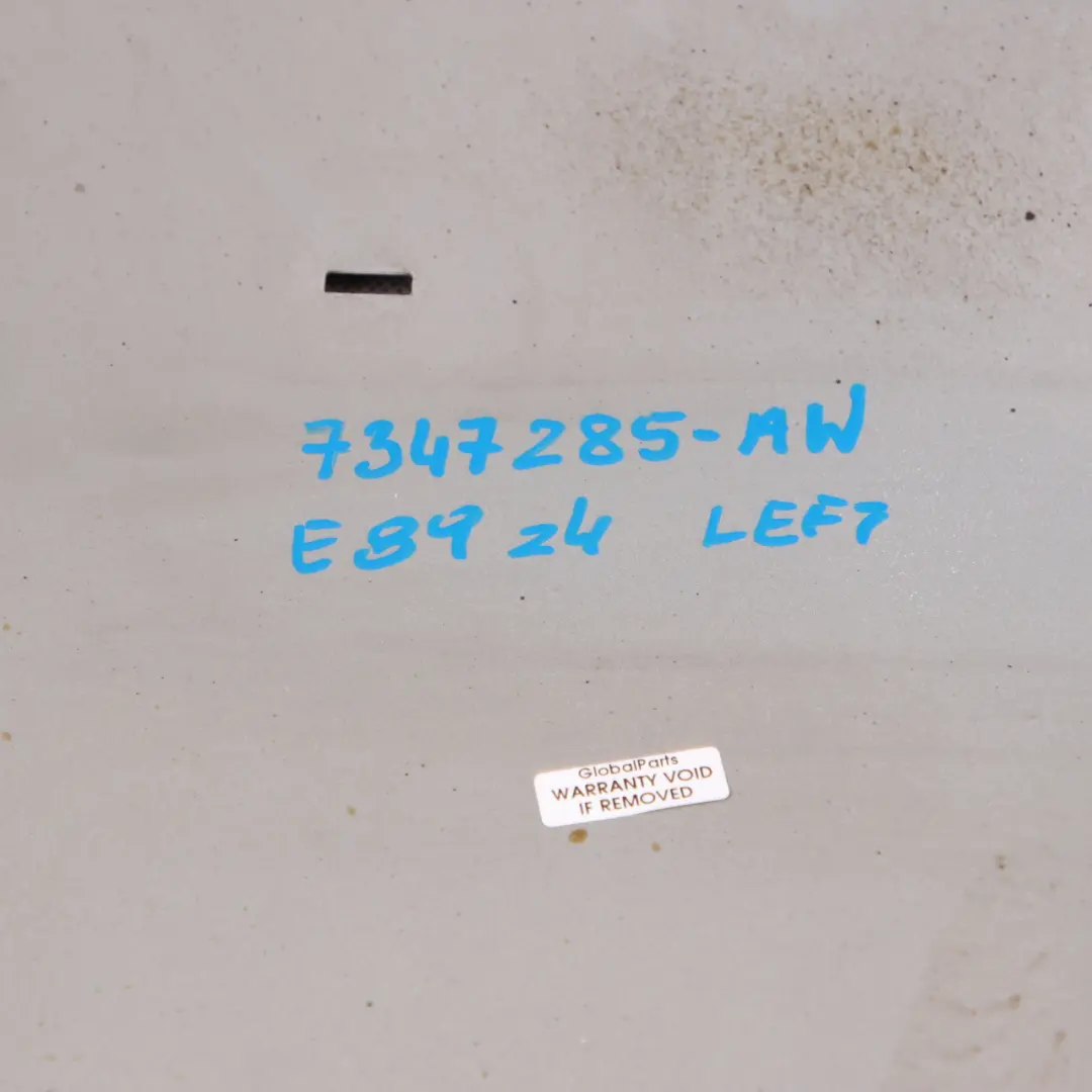 Side Wing Panel Front Left N/S Fender Alpinweiss Alpine White - 300 to BMW Z4 E89 with Part number 7347285 BMW Z4 E89 Side Wing Panel Front Left N/S Fender Alpinweiss Alpine White - 300 - SKU 7347285-AW - Part number 7347285