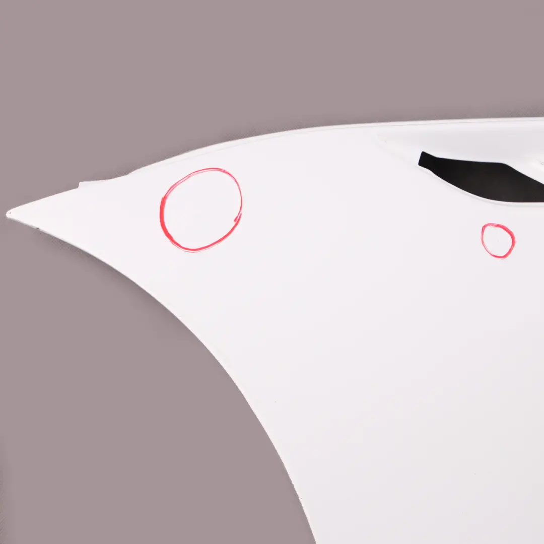 Side Wing Panel Front Left N/S Fender Alpinweiss Alpine White - 300 to BMW Z4 E89 with Part number 7347285 BMW Z4 E89 Side Wing Panel Front Left N/S Fender Alpinweiss Alpine White - 300 - SKU 7347285-AW - Part number 7347285