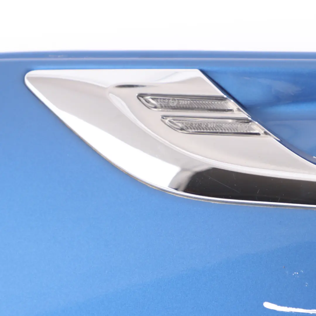 Side Wing Panel Front Left N/S Fender Estorilblau Estoril Blue - B45 to BMW Z4 E89 with Part number 7347285 BMW Z4 E89 Side Wing Panel Front Left N/S Fender Estorilblau Estoril Blue - B45 - SKU 7347285-EB - Part number 7347285