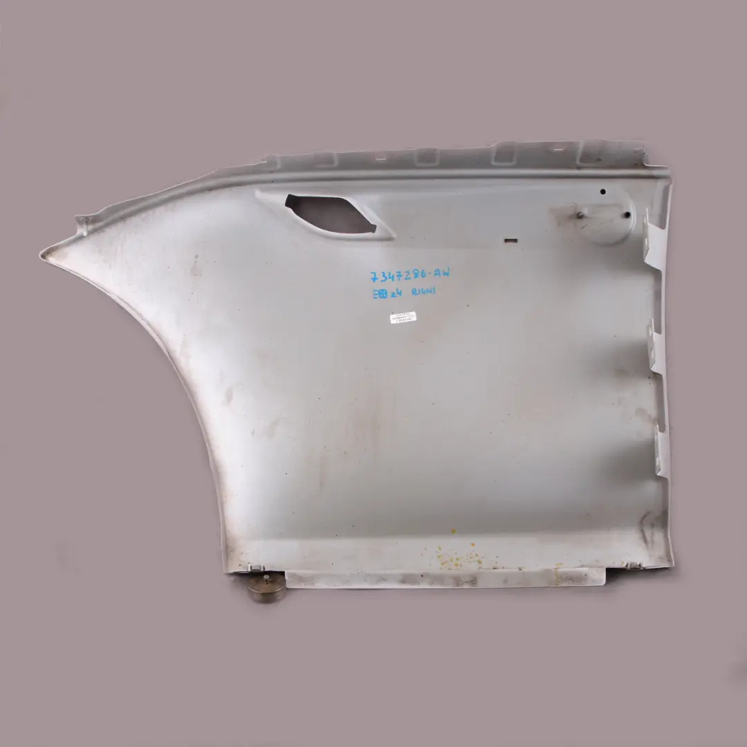 Side Wing Panel Front Right O/S Fender Alpinweiss Alpine White - 300 to BMW Z4 E89 with Part number 7347286 BMW Z4 E89 Side Wing Panel Front Right O/S Fender Alpinweiss Alpine White - 300 - SKU 7347286-AW - Part number 7347286