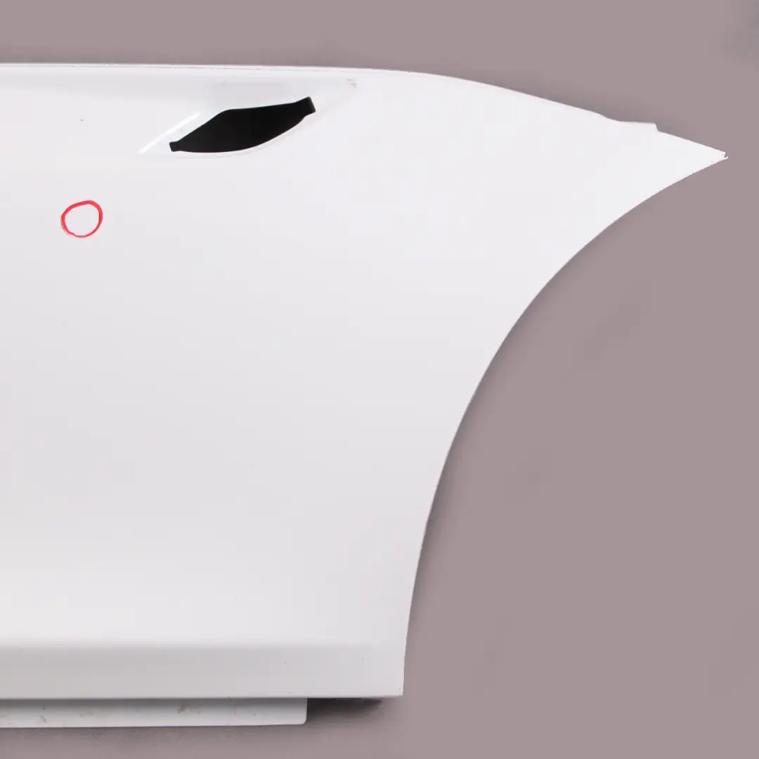 Side Wing Panel Front Right O/S Fender Alpinweiss Alpine White - 300 to BMW Z4 E89 with Part number 7347286 BMW Z4 E89 Side Wing Panel Front Right O/S Fender Alpinweiss Alpine White - 300 - SKU 7347286-AW - Part number 7347286