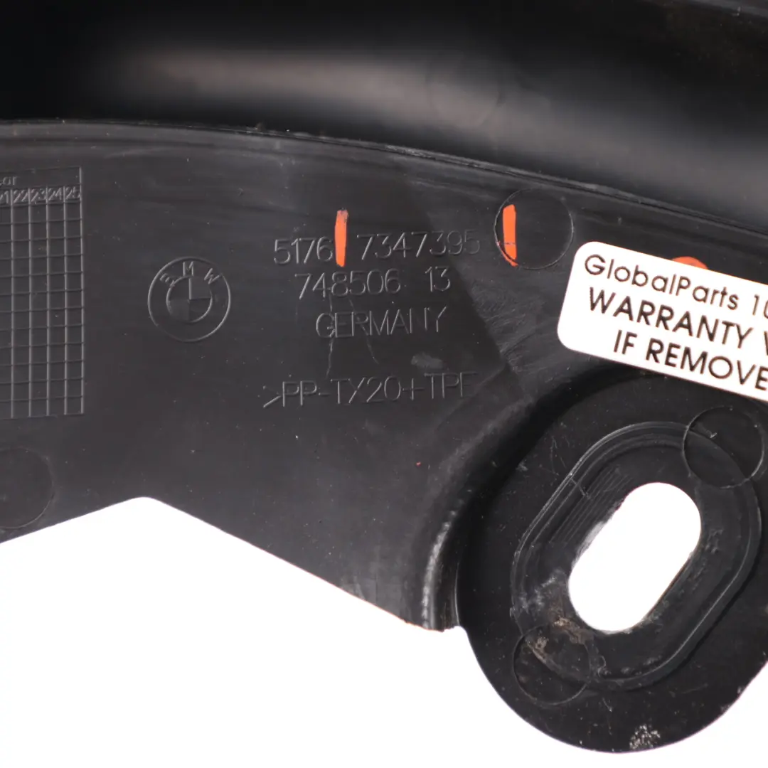 Hood Seal BMW G11 Bonnet Engine Bracket Gasket Front Left N/S to with Part number 7347395 Hood Seal BMW G11 Bonnet Engine Bracket Gasket Front Left N/S - SKU 7347395 - Part number 7347395