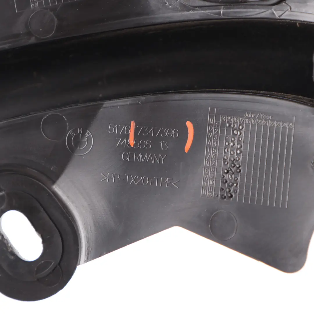  Hood Seal BMW G11 G12 Bonnet Engine Bracket Gasket Front Right O/S - SKU 7347396 - Part number 7347396