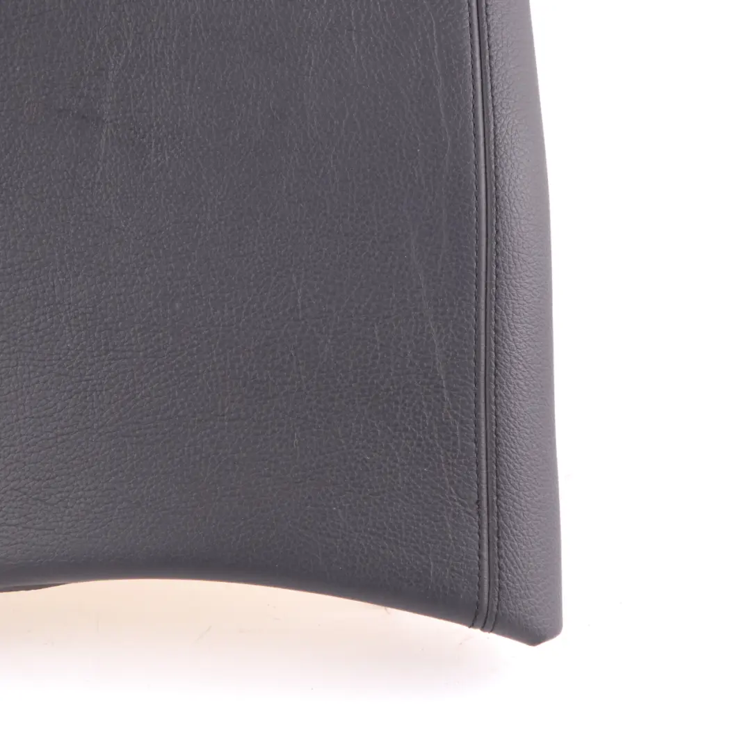 Finisher Left N/S Bench Side Lateral Cover Black Leather to BMW F36 Rear Seat with Part number 7347522 BMW F36 Rear Seat Finisher Left N/S Bench Side Lateral Cover Black Leather - SKU 7347522 - Part number 7347522