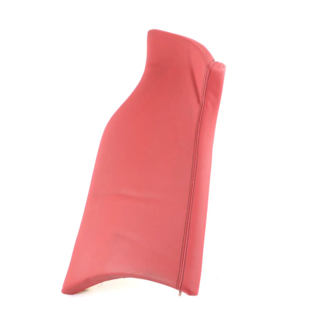 Backrest Left N/S Lateral Panel Leather Dakota Korall Rot Red to BMW F36 Rear Seat with Part number 7347527 BMW F36 Rear Seat Backrest Left N/S Lateral Panel Leather Dakota Korall Rot Red - SKU 7347527 - Part number 7347527