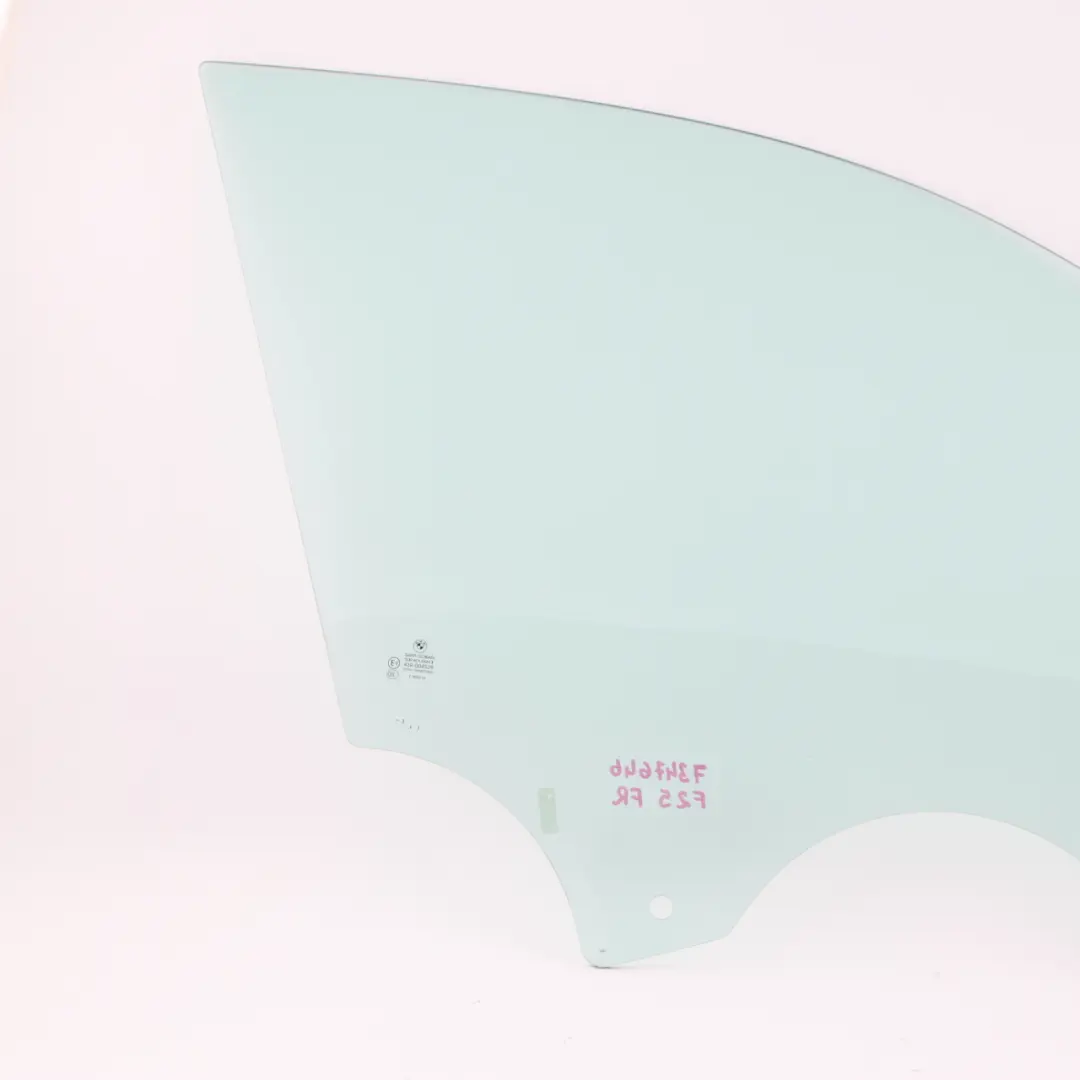 BMW X3 F25 Side Window Green Door Front Right O/S AS2 - SKU 7347646 - Part number 7347646