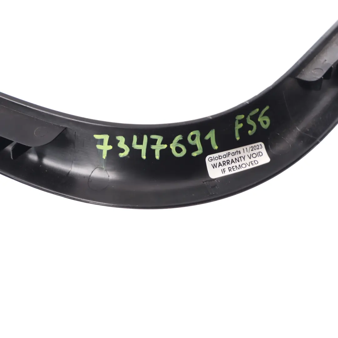 Roof Trim Sliding Sunroof Glass Front Frame Strip to Mini F56 F60 Panorama with Part number 7347691 Mini F56 F60 Panorama Roof Trim Sliding Sunroof Glass Front Frame Strip - SKU 7347691 - Part number 7347691