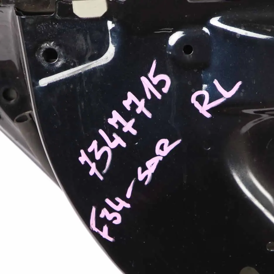 Door Rear Left N/S Carbonschwarz Carbon Black Metallic - 416 to BMW F36 with Part number 7347715 BMW F36 Door Rear Left N/S Carbonschwarz Carbon Black Metallic - 416 - SKU 7347715-CAR - Part number 7347715