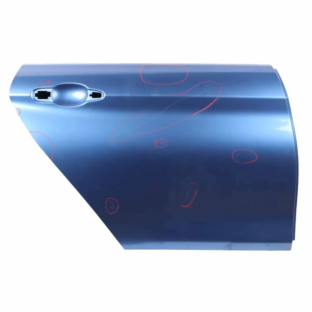 Door Rear Right O/S Estorilblau Estoril Blue Metallic - B45 to BMW F36 with Part number 7347716 BMW F36 Door Rear Right O/S Estorilblau Estoril Blue Metallic - B45 - SKU 7347716-EB - Part number 7347716