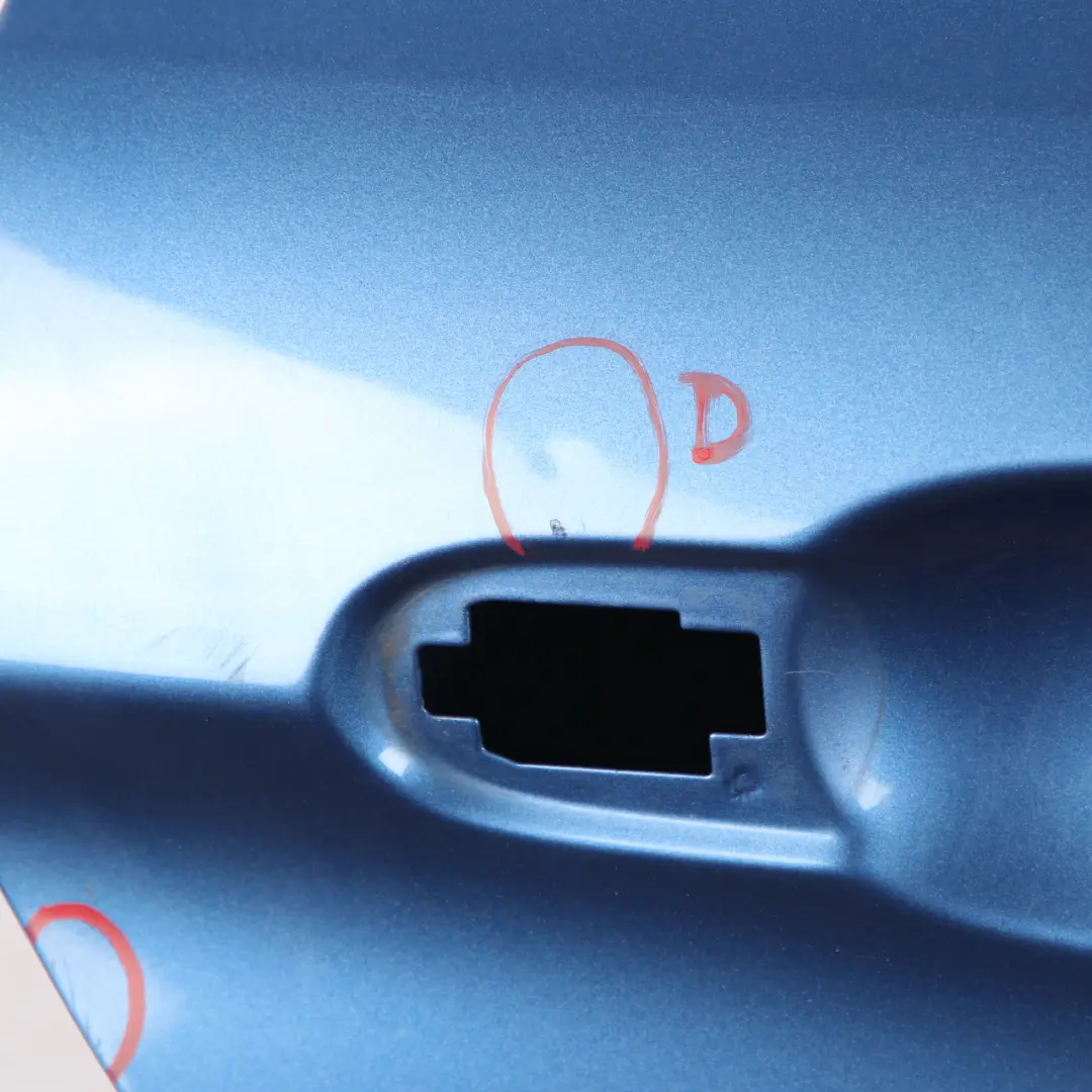 BMW F36 Door Rear Right O/S Estorilblau Estoril Blue Metallic - B45 - SKU 7347716-EB - Part number 7347716