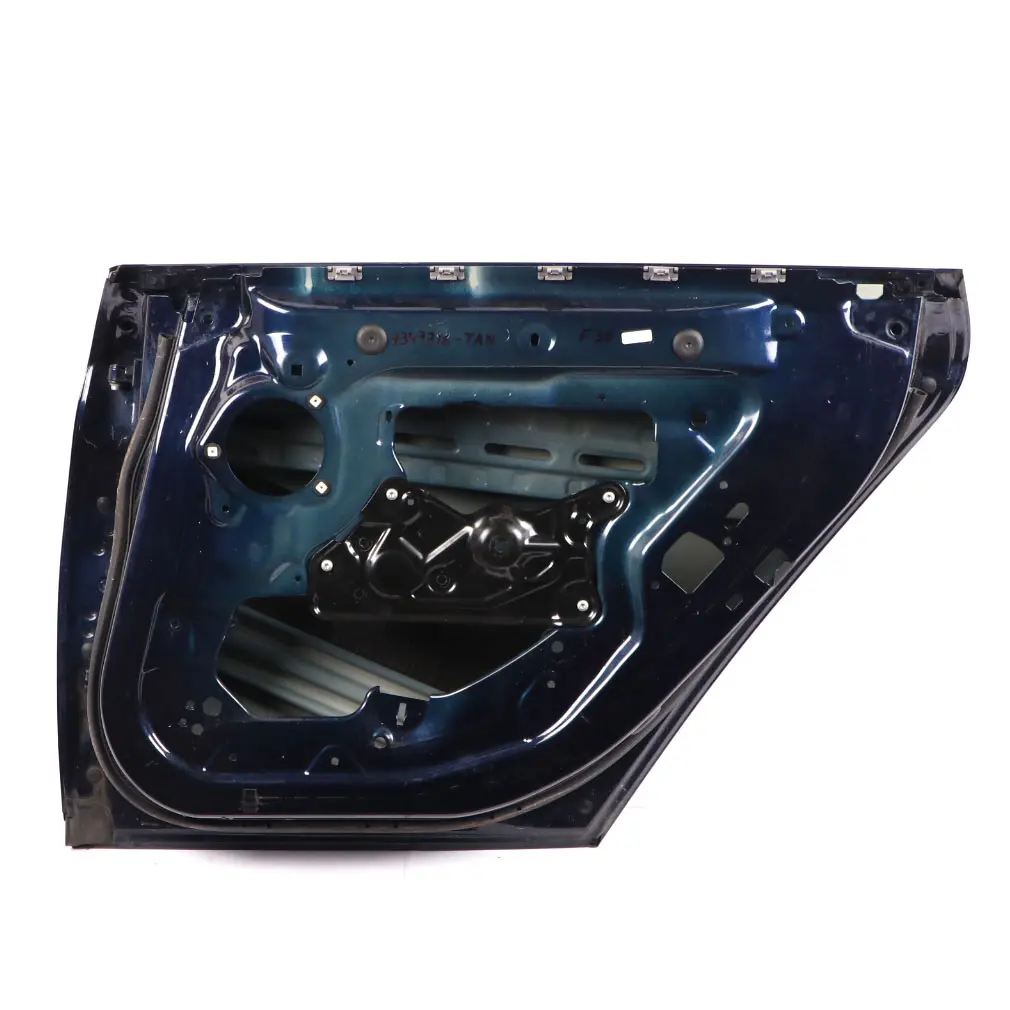 Door Rear Right O/S Tanzanite Blue Metallic - X10 to BMW F36 Gran Coupe with Part number 7347716 BMW F36 Gran Coupe Door Rear Right O/S Tanzanite Blue Metallic - X10 - SKU 7347716-TAN - Part number 7347716