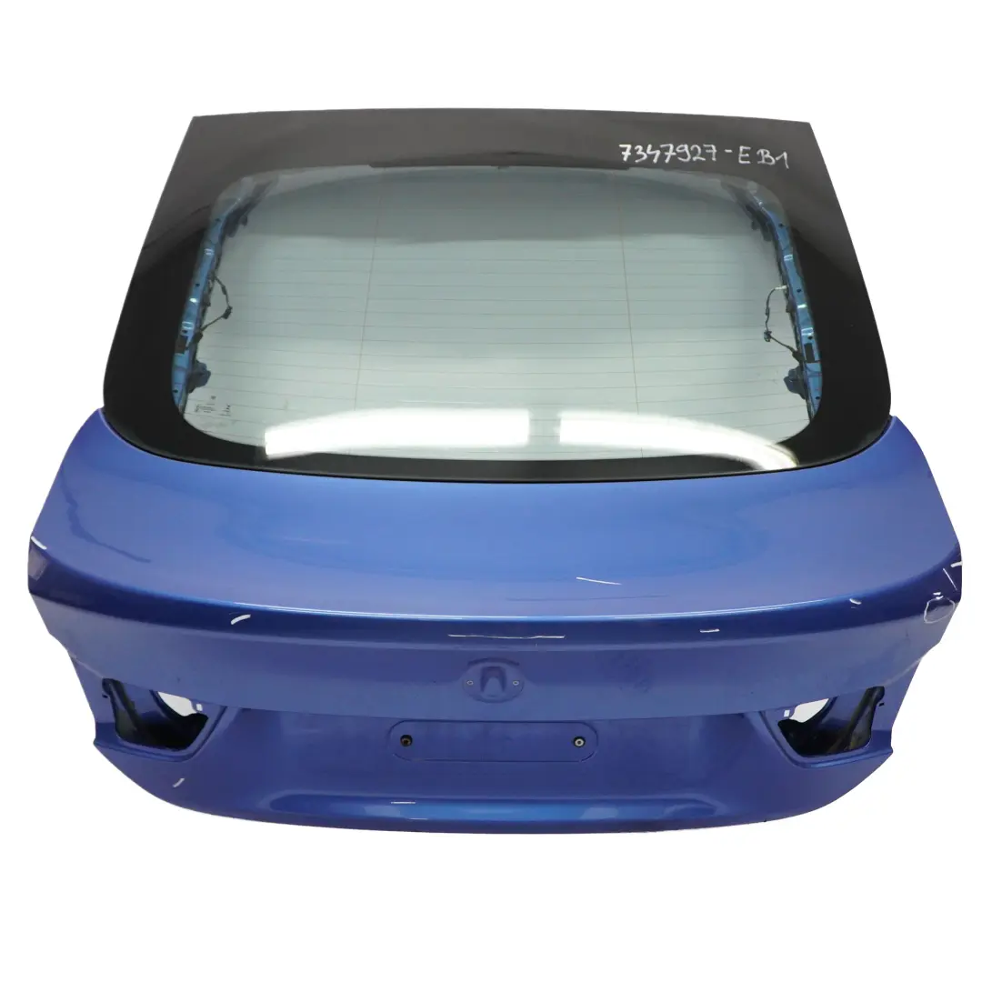 Boot Trunk Lid Rear Tailgate Panel Estorilblau Estoril Blue - B45 to BMW F36 with Part number 7347927 BMW F36 Boot Trunk Lid Rear Tailgate Panel Estorilblau Estoril Blue - B45 - SKU 7347927-EB1 - Part number 7347927