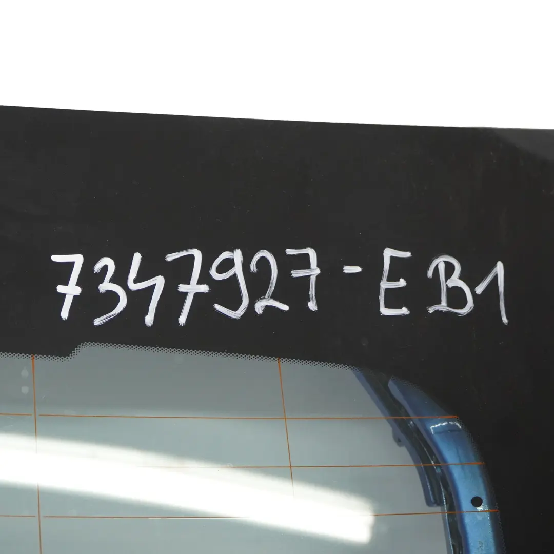 Boot Trunk Lid Rear Tailgate Panel Estorilblau Estoril Blue - B45 to BMW F36 with Part number 7347927 BMW F36 Boot Trunk Lid Rear Tailgate Panel Estorilblau Estoril Blue - B45 - SKU 7347927-EB1 - Part number 7347927