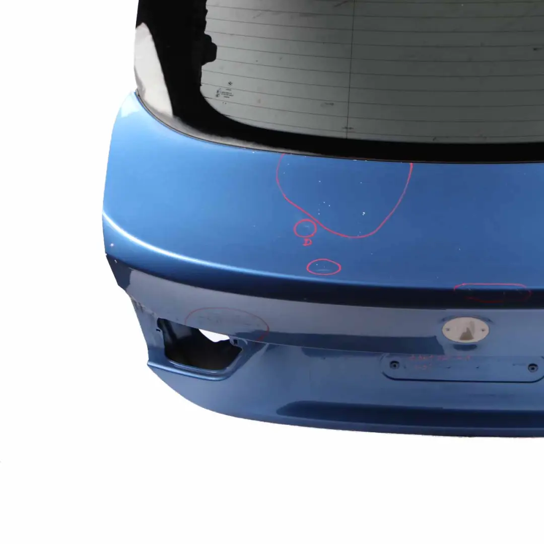 BMW F36 Boot Trunk Lid Rear Tailgate Panel Estorilblau Estoril Blue - B45 - SKU 7347927-EB - Part number 7347927