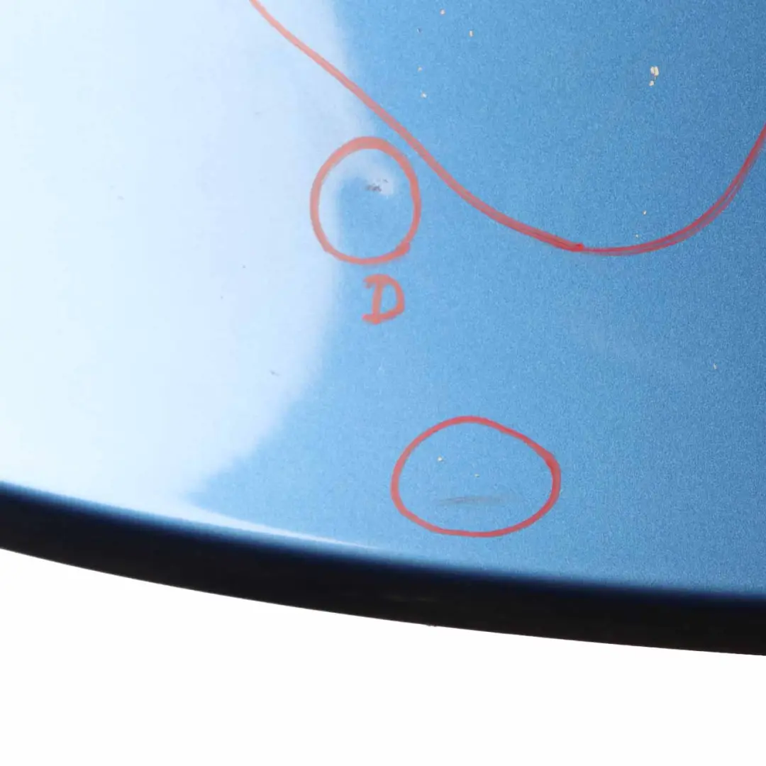 BMW F36 Boot Trunk Lid Rear Tailgate Panel Estorilblau Estoril Blue - B45 - SKU 7347927-EB - Part number 7347927