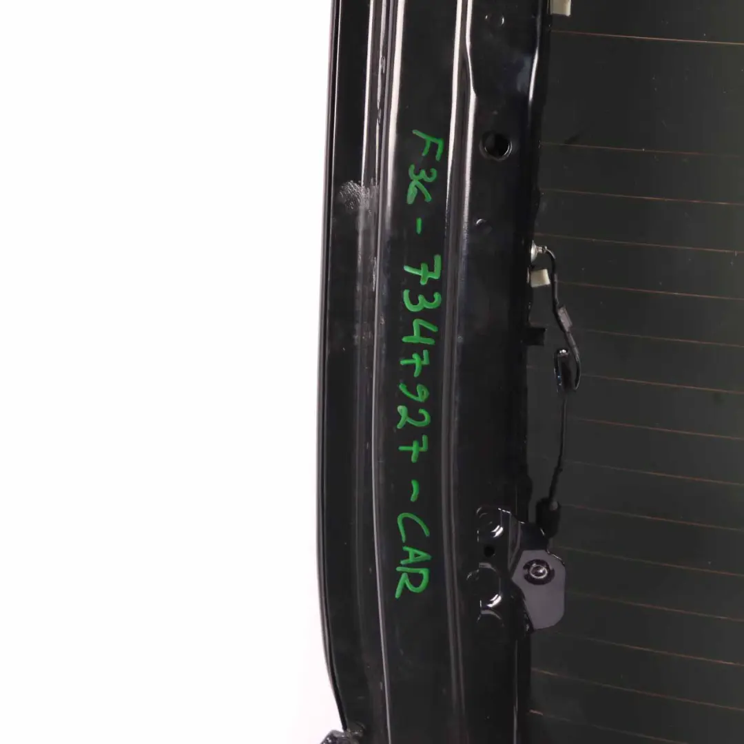 Boot Trunk Lid Rear Tailgate Panel Carbonschwarz Carbon Black - 416 to BMW F36 with Part number 7347927 BMW F36 Boot Trunk Lid Rear Tailgate Panel Carbonschwarz Carbon Black - 416 - SKU 7347927-CAR - Part number 7347927