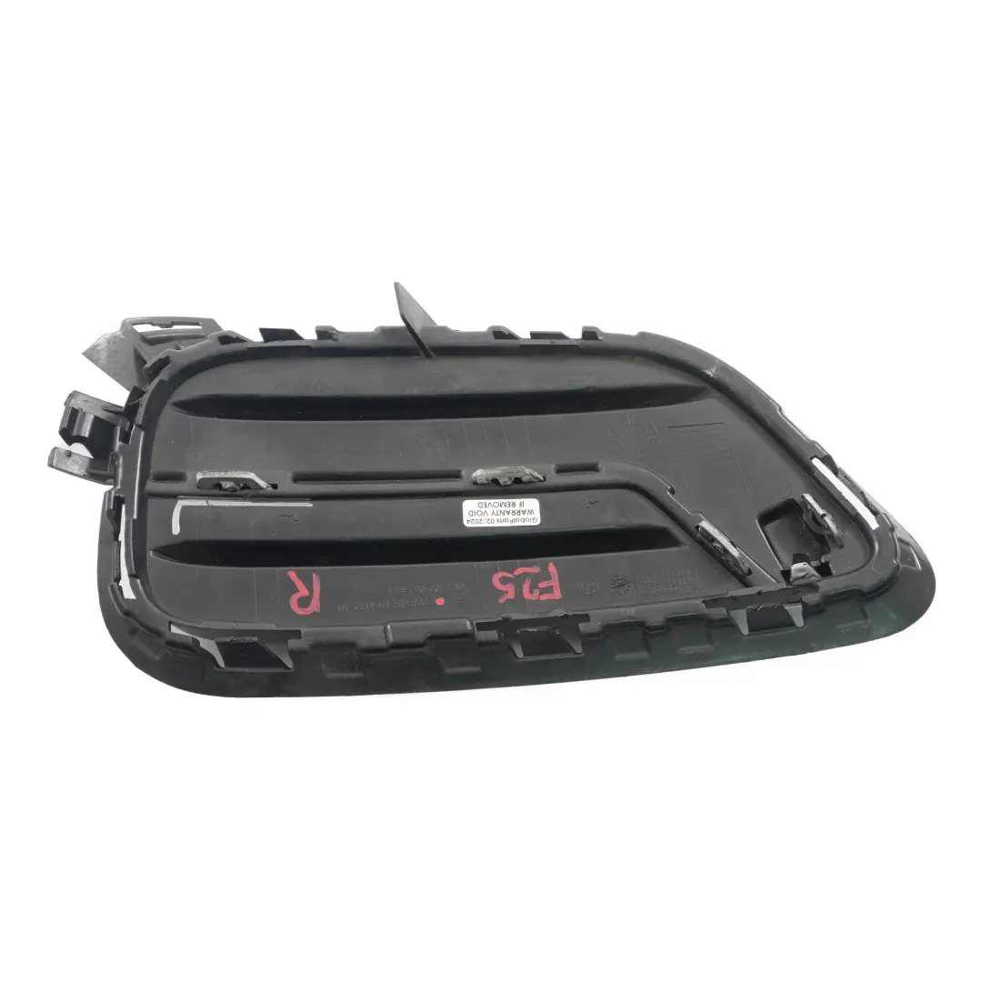 BMW X3 F25 X-Line Kratka Zderzaka Prawa Prawy Przód - SKU 7347946 - Numer Części 7347946