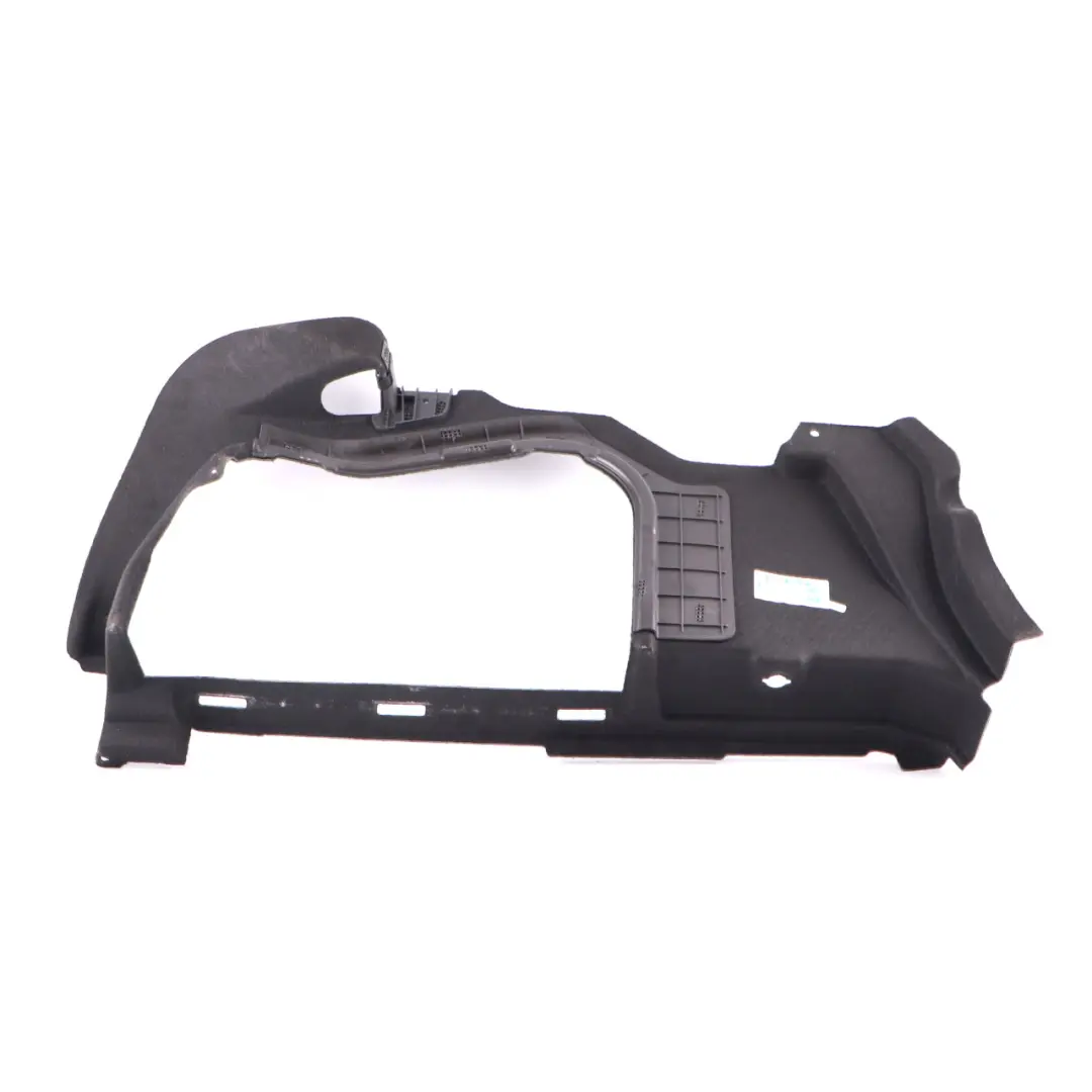 Trunk Lateral Panel BMW F30 LCI 330e Rear Right O/S Boot Side Trim to with Part number 7348308 Trunk Lateral Panel BMW F30 LCI 330e Rear Right O/S Boot Side Trim - SKU 7348308 - Part number 7348308
