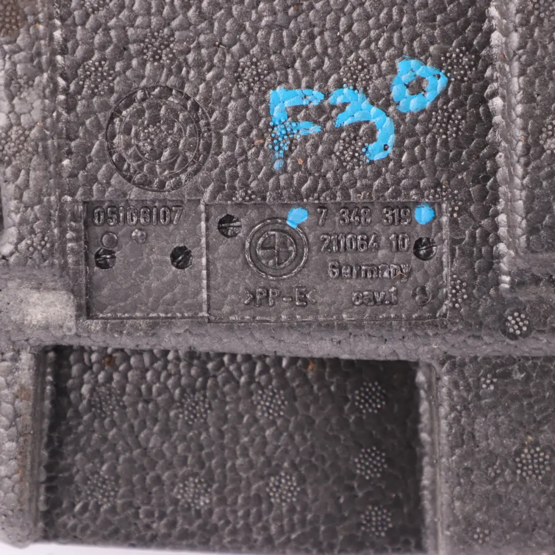 Trunk Floor Foam BMW F30 330e Hybrid Boot Trunk Rear Backing Shell Panel to with Part number 7348319 Trunk Floor Foam BMW F30 330e Hybrid Boot Trunk Rear Backing Shell Panel - SKU 7348319 - Part number 7348319