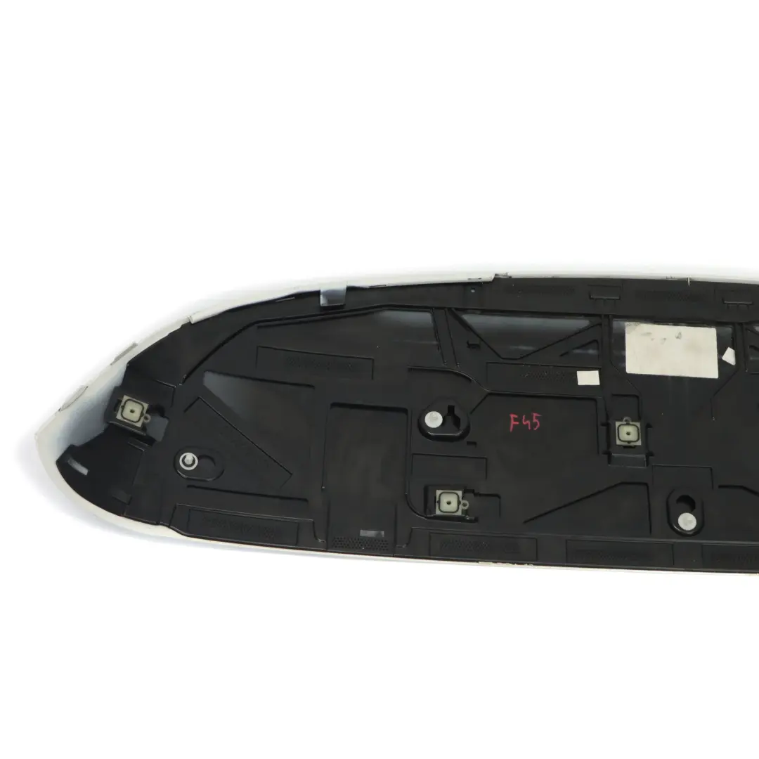 Spoiler trasero superior Panel portón trasero Alpin Blanco 300 7328867 para BMW F45 con número de pieza 7348579 BMW F45 Spoiler trasero superior Panel portón trasero Alpin Blanco 300 7328867 - SKU 7348579-AW - Número de pieza 7348579