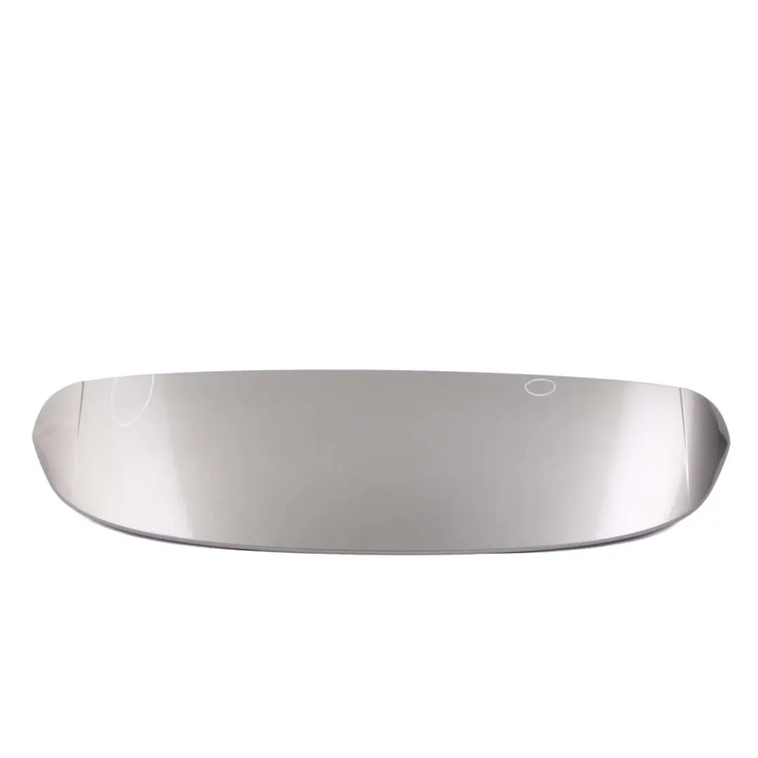 Spoiler BMW F45 Active Tourer Upper Trunk Lid Platinum Silver Metallic C08 to Rear with Part number 7348579 Rear Spoiler BMW F45 Active Tourer Upper Trunk Lid Platinum Silver Metallic C08 - SKU 7348579-PSM - Part number 7348579