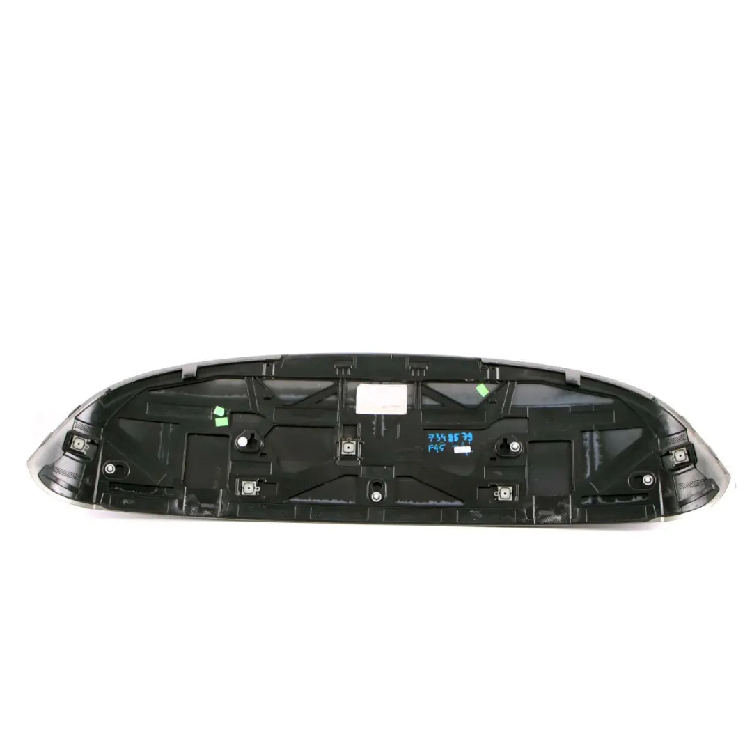 Rear Spoiler BMW F45 Active Tourer Upper Trunk Lid Platinum Silver Metallic C08 - SKU 7348579-PSM - Part number 7348579