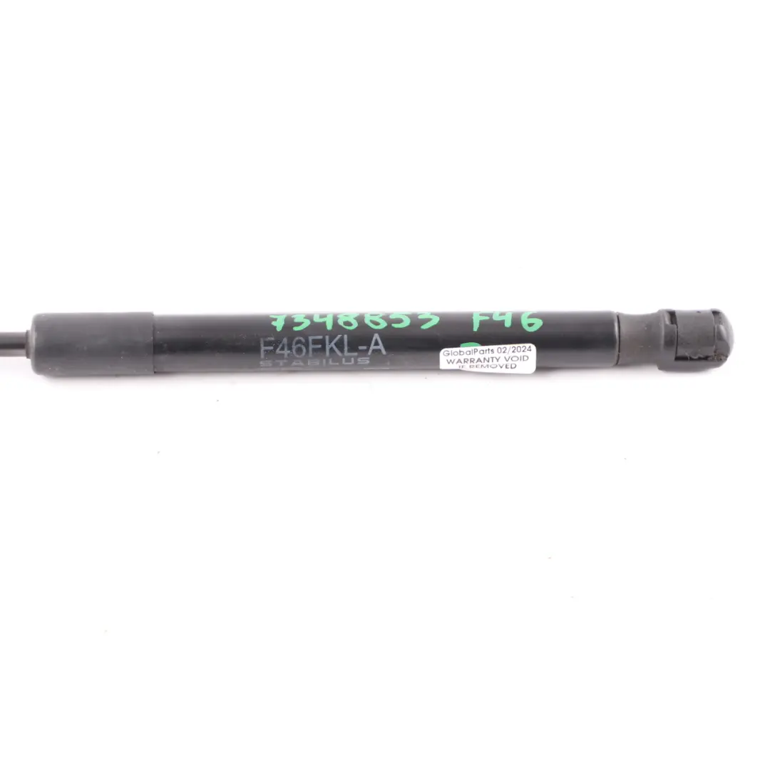 Supporto del cofano puntone cofano molla pressione gas attivo per BMW F46 con numero di parte 7348853 BMW F46 Supporto del cofano puntone cofano molla pressione gas attivo - SKU 7348853 - Numero di parte 7348853