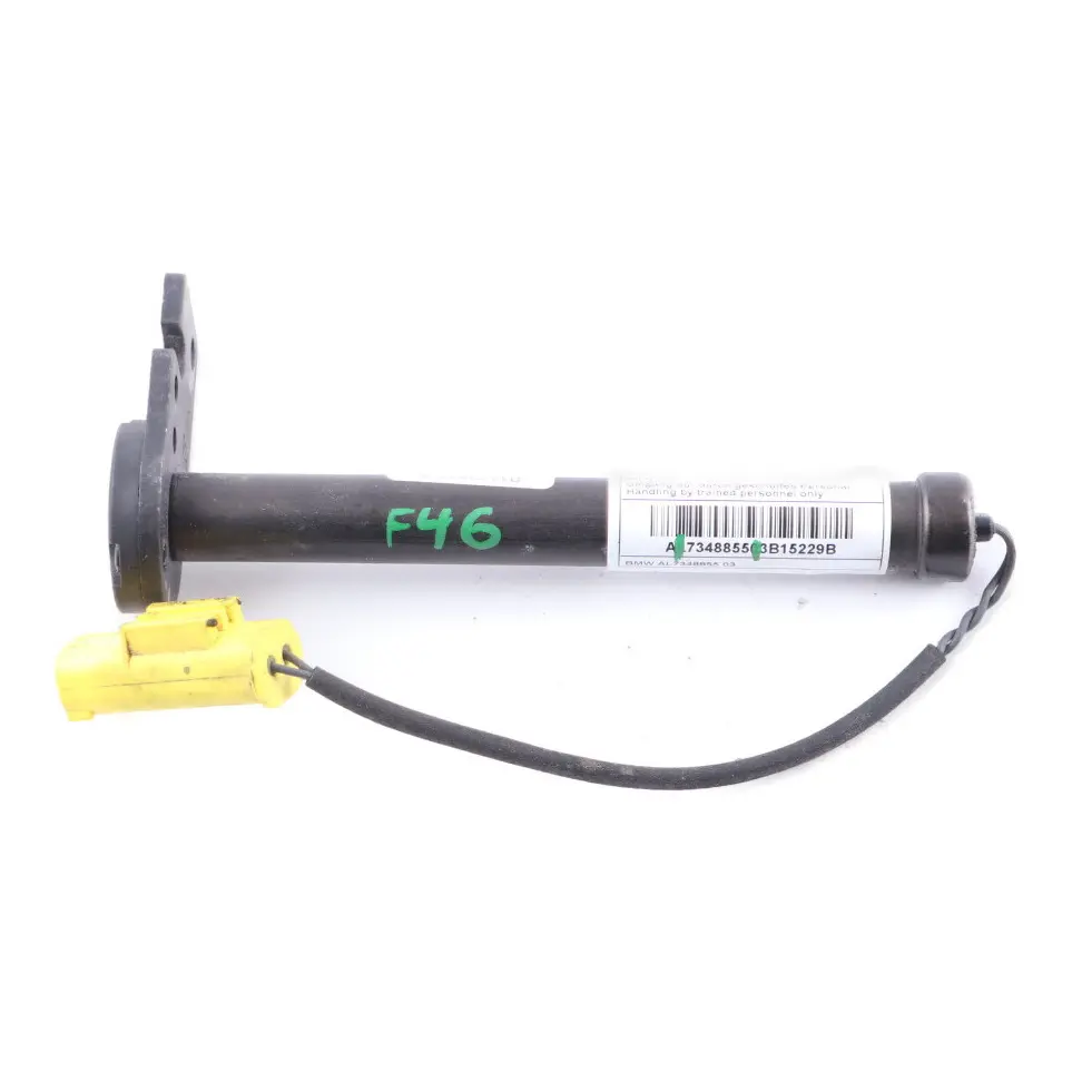 Hood Bonnet Hinge Actuator Pedestrian Protection Left N/S to BMW F46 with Part number 7348855 BMW F46 Hood Bonnet Hinge Actuator Pedestrian Protection Left N/S - SKU 7348855 - Part number 7348855