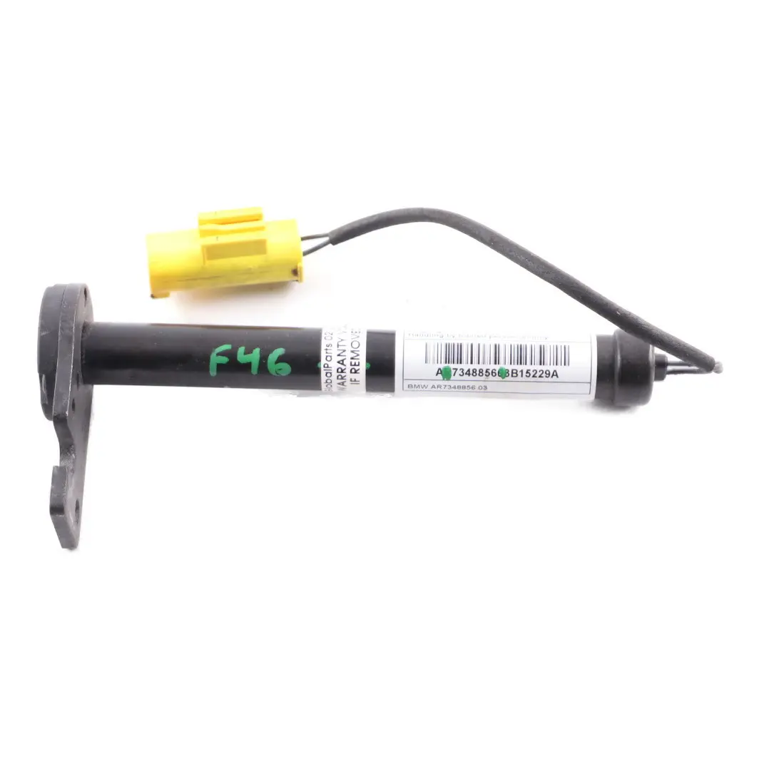 Attuatore cerniera del cofano protezione pedoni destra per BMW F46 con numero di parte 7348856 BMW F46 Attuatore cerniera del cofano protezione pedoni destra - SKU 7348856 - Numero di parte 7348856