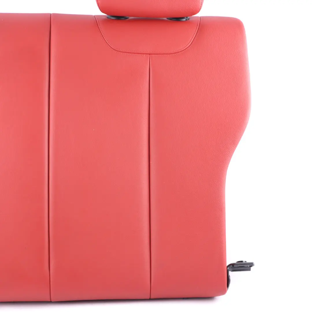 Housse dossier siège arrière gauche en cuir rouge corail pour BMW F22 à propos du numéro de pièce 7348863 BMW F22 Housse dossier siège arrière gauche en cuir rouge corail - SKU 7348863 - Numéro de pièce 7348863