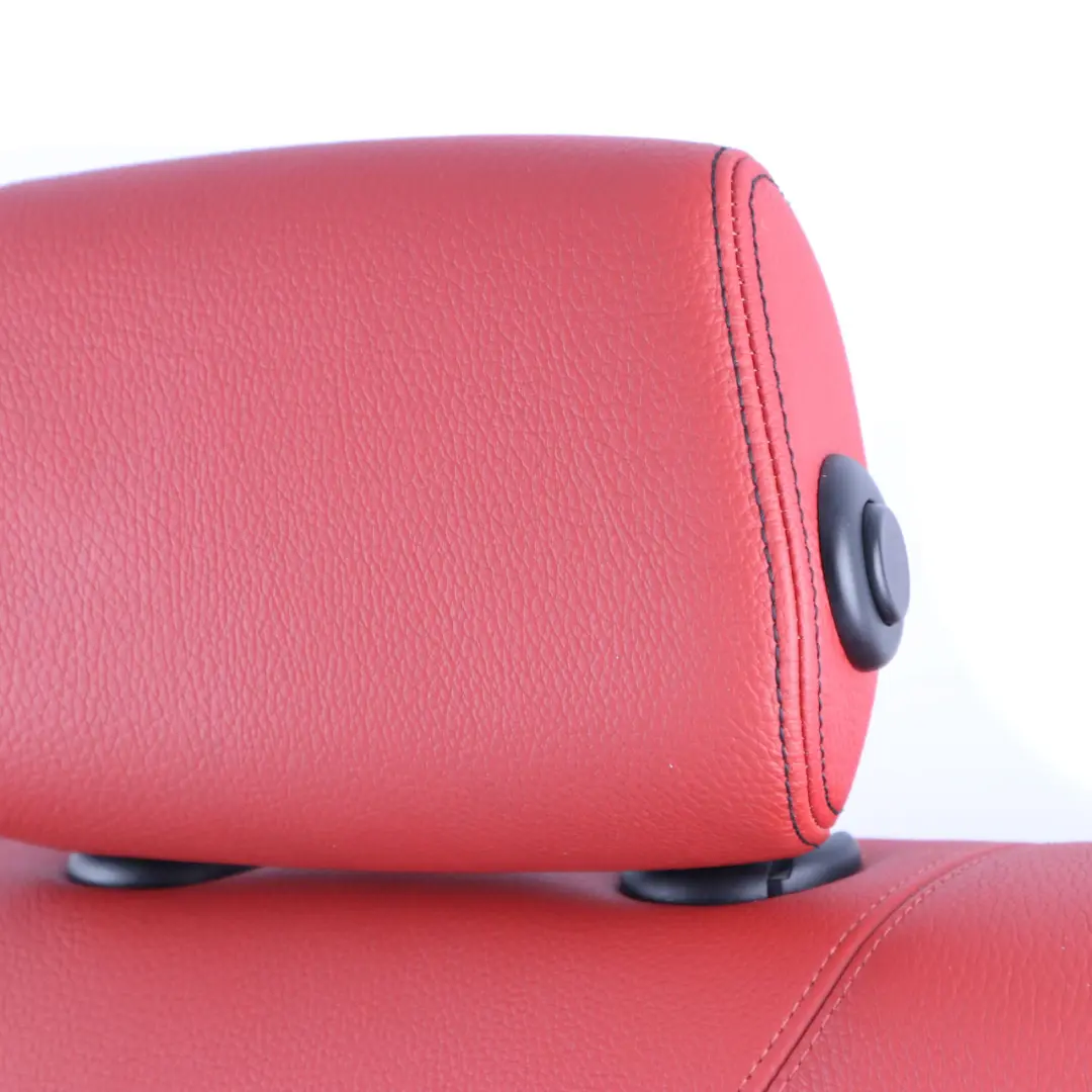 Housse dossier siège arrière gauche en cuir rouge corail pour BMW F22 à propos du numéro de pièce 7348863 BMW F22 Housse dossier siège arrière gauche en cuir rouge corail - SKU 7348863 - Numéro de pièce 7348863