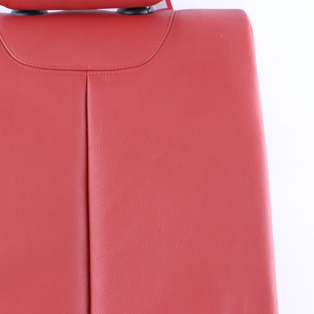 Housse de dossier de siège arrière droit en cuir rouge corail pour BMW F22 à propos du numéro de pièce 7348864 BMW F22 Housse de dossier de siège arrière droit en cuir rouge corail - SKU 7348864 - Numéro de pièce 7348864