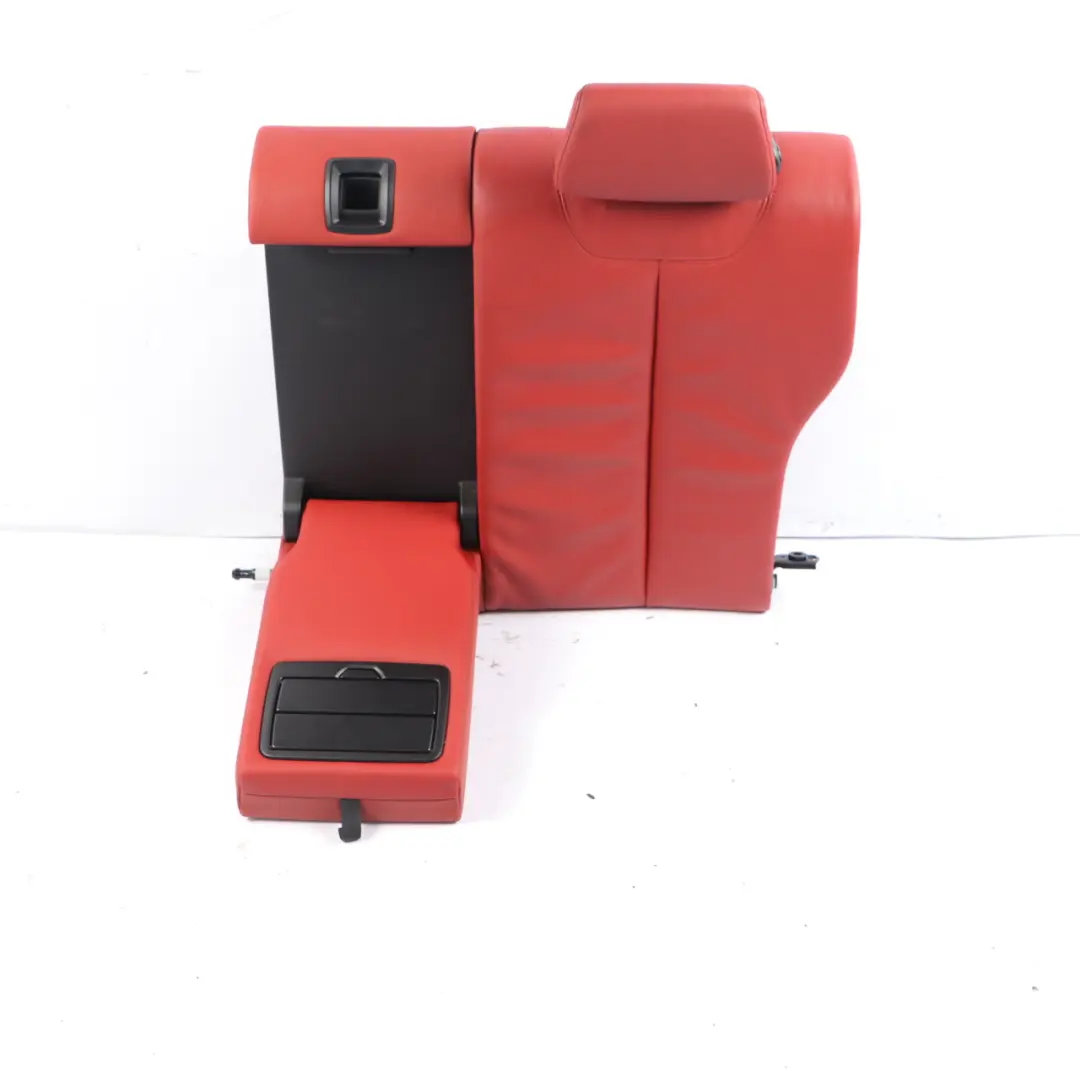 Left N/S Backrest Cover Leather Coral Red to BMW F22 Rear Seat with Part number 7348863 BMW F22 Rear Seat Left N/S Backrest Cover Leather Coral Red - SKU 7348883 - Part number 7348863