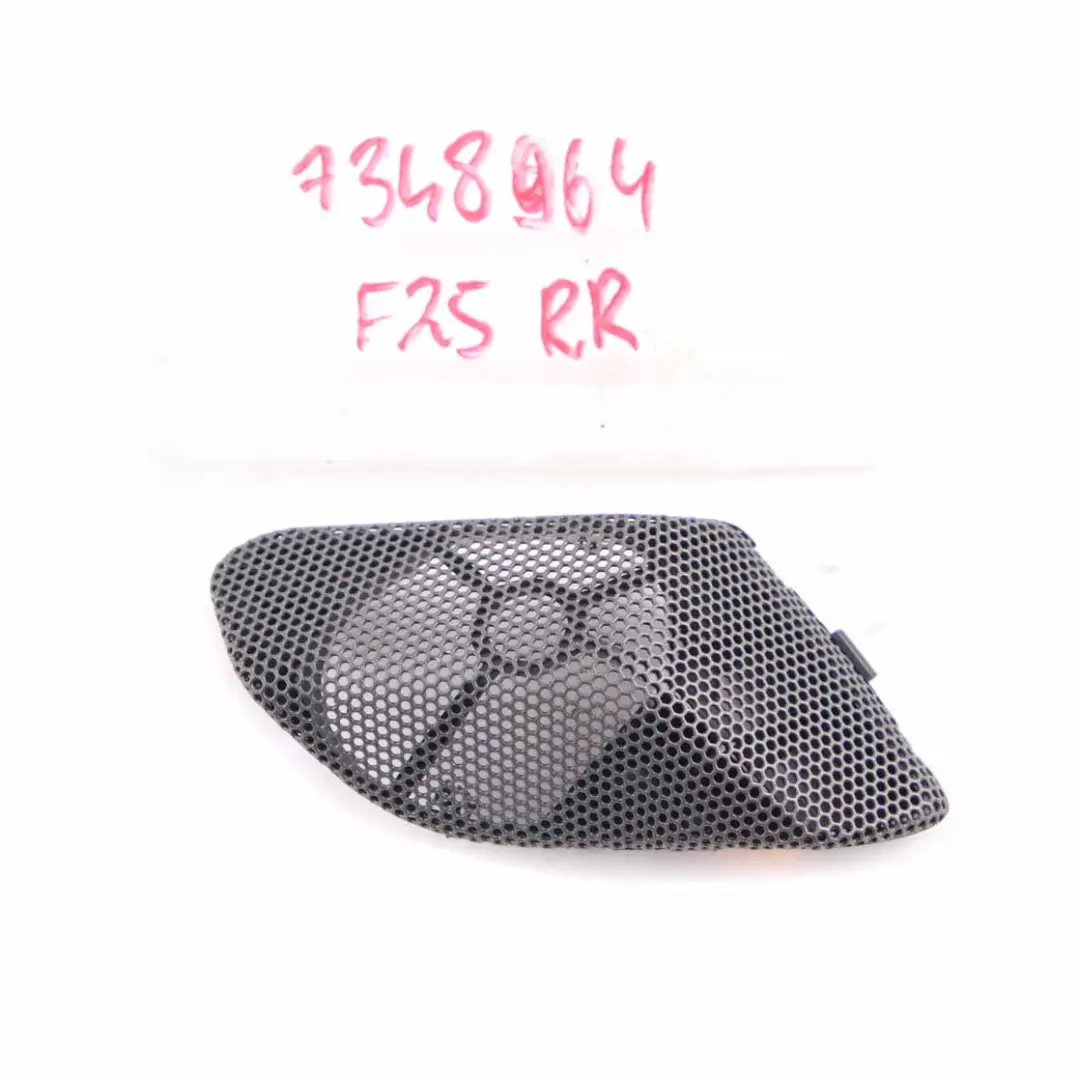 Loudspeaker Cover BMW X3 F25 X4 F26 Door Speaker Trim Rear Right O/S to with Part number 7348964 Loudspeaker Cover BMW X3 F25 X4 F26 Door Speaker Trim Rear Right O/S - SKU 7348964 - Part number 7348964