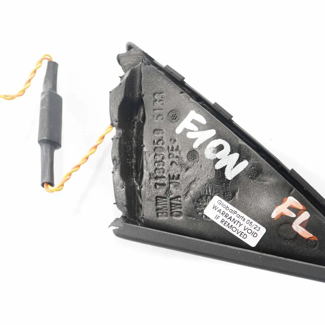 Links Harman Kardon Lautsprecher Abdeckung Spiegel Dreieck für BMW F10 F11 LCI mit Teilenummer 7349009 BMW F10 F11 LCI Links Harman Kardon Lautsprecher Abdeckung Spiegel Dreieck - SKU 7349009-1 - Teilenummer 7349009